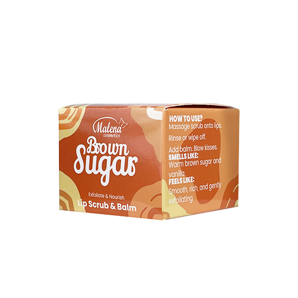 BROWN SUGAR lip scrub and balm