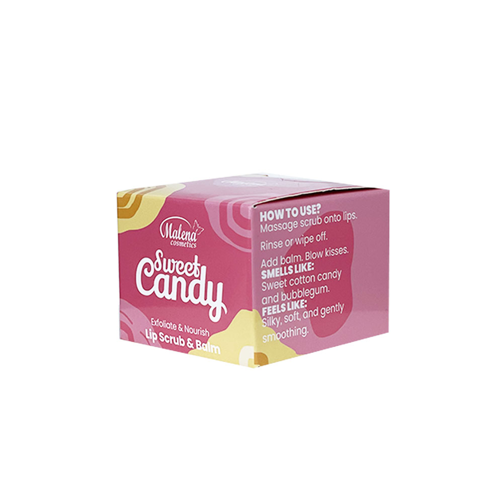 SWEET CANDY lip scrub and balm