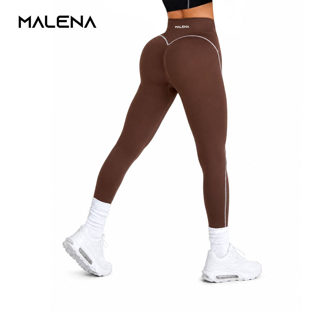 LEGGINGS POP UP BROWN