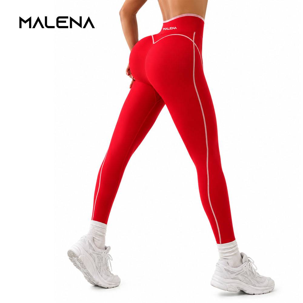 LEGGINGS POP UP RED